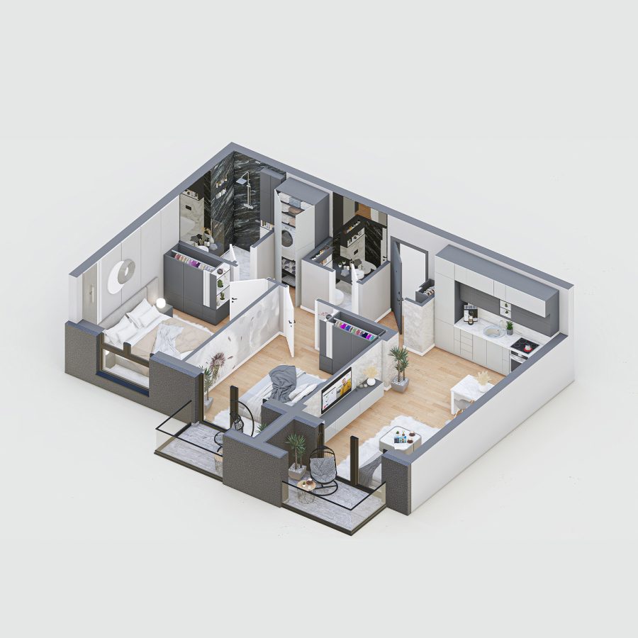 STAN 1 – 67,84m²