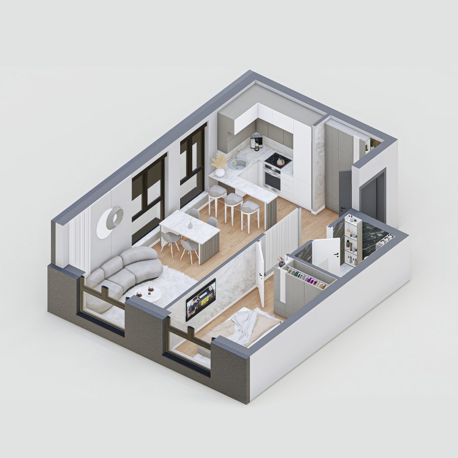 STAN 3 – 42,52m²